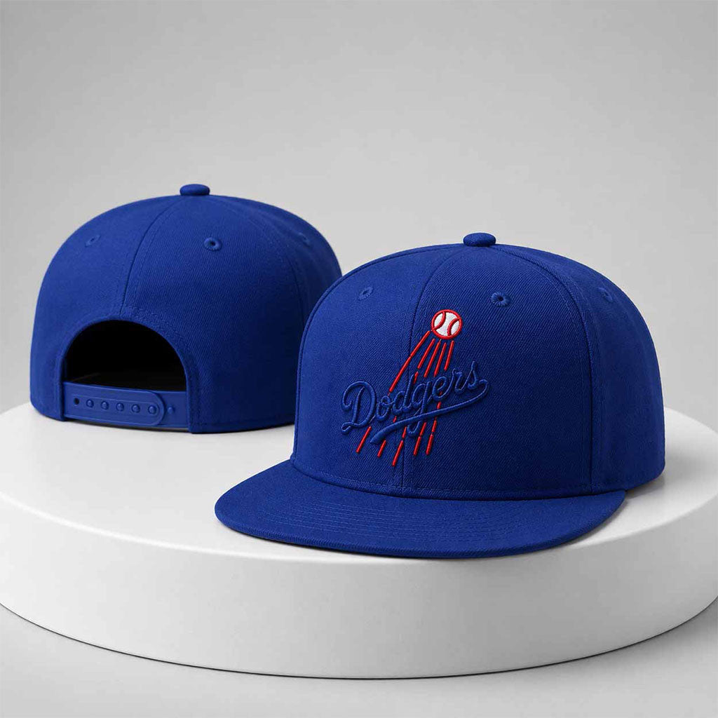 Dodgers Allen Iverson 2026 Snapback Hat Embroidered LA Dodgers Merch Fan Gifts - Merchluma