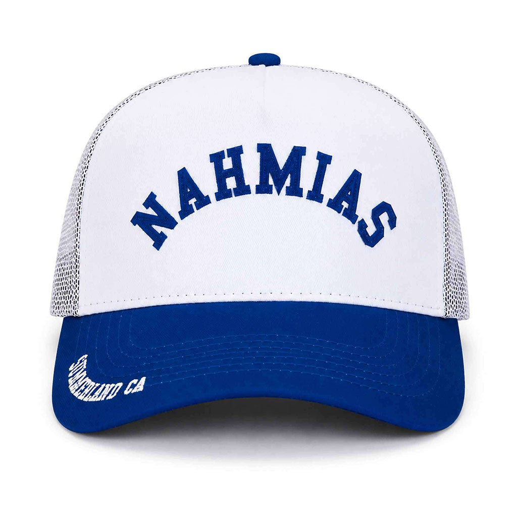 Justin Bieber Nahmias Summerland CA Trucker Hat Justin Bieber Merch Gift Ideas For Brothers - Merchluma