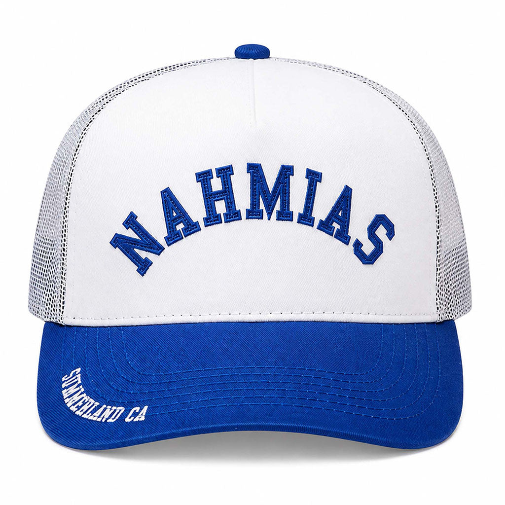 Justin Bieber Nahmias Summerland CA Trucker Hat Justin Bieber Merch Present For Fans - Merchluma