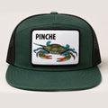 2026 New Blue Crab Pinche Trucker Snapback Hat Embroidered Birthday Gift For Husband - Merchluma
