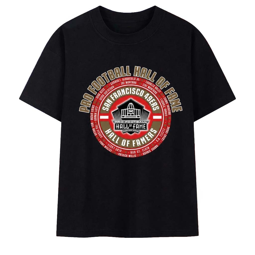 San Francisco 49ers Class Of 2026 Hall of Famers T-Shirt SF 49ers Merch Gift For Football Lover - Merchluma