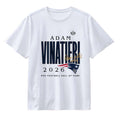 Adam Vinatieri Patriots Class Of 2026 Pro Football Hall Of Fame Logo T-Shirt NE Patriots Merch - Merchluma