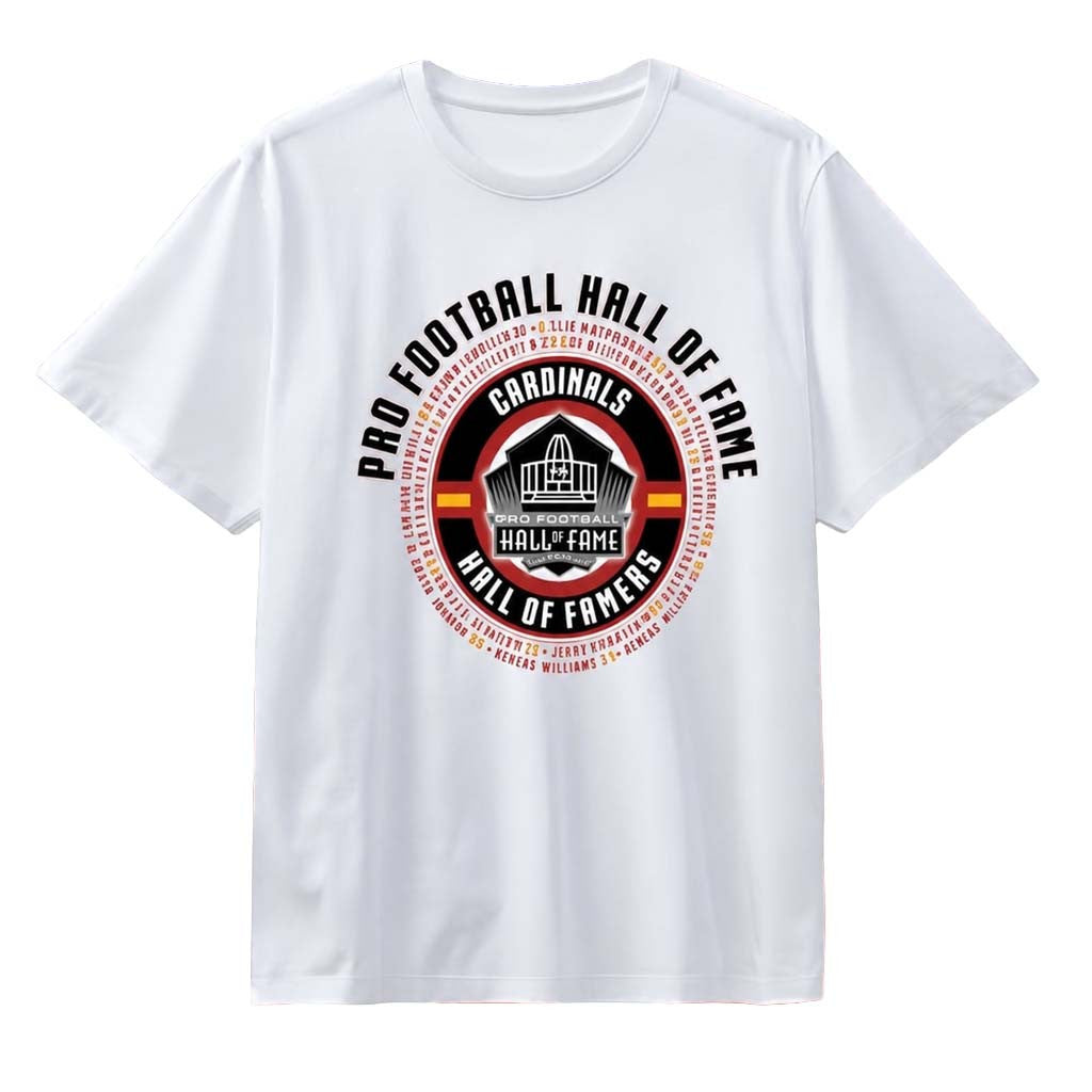 Arizona Cardinals Class Of 2026 Hall Of Famers T Shirt Arizona Football Merch Gift for Fans - Merchluma