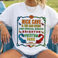 Nick Cave And The Bad Seeds Brighton Preston Park Tour 2026 T-Shirt Nick Cave Merch Fan Gifts - Merchluma