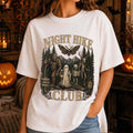Night Hike Club Cryptid Hiking Paranormal Forest Adventure T-Shirt Halloween Gifts Ideas - Merchluma