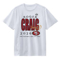 Roger Craig 49ers Class Of 2026 T-Shirt Pro Football Hall Of Fame Shirt SF 49ers Merch - Merchluma
