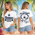 Dallas Cowboys Jeep Heartbeat Kind Of Girl Shirt Cowboys Merch Football Gift For Game Day - Merchluma