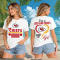 Kansas City Chiefs Jeep Heartbeat Kind Of Girl Shirt KC Chiefs Merch Gift For Football Lover - Merchluma