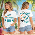 Miami Dolphins Jeep Kind Of Girl T-Shirt Miami Dolphins Merch Football Lover Gift For Her - Merchluma