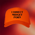 Danny Duncan Merch I Direct Midget Porn Orange Trucker Hat Birthday Present For Him - Merchluma