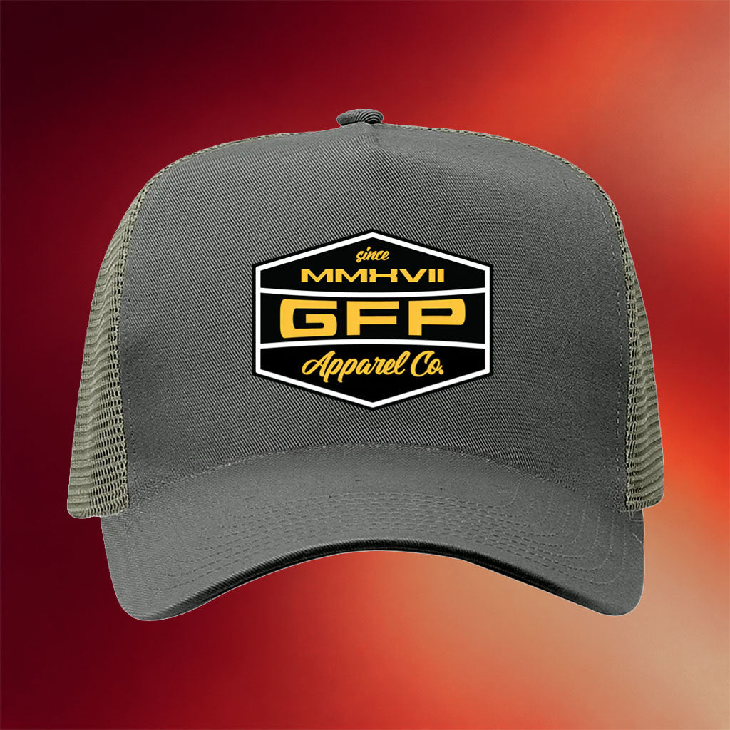 GFP Merch 2026 EST Trucker Hat Gabe Farrell Productions Merch Birthday Gifts For Brothers - Merchluma