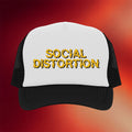 Social Distortion Merch 2026 Born To Kill Wavy Logo Trucker Hat Social Distortion Cap Fan Gifts - Merchluma