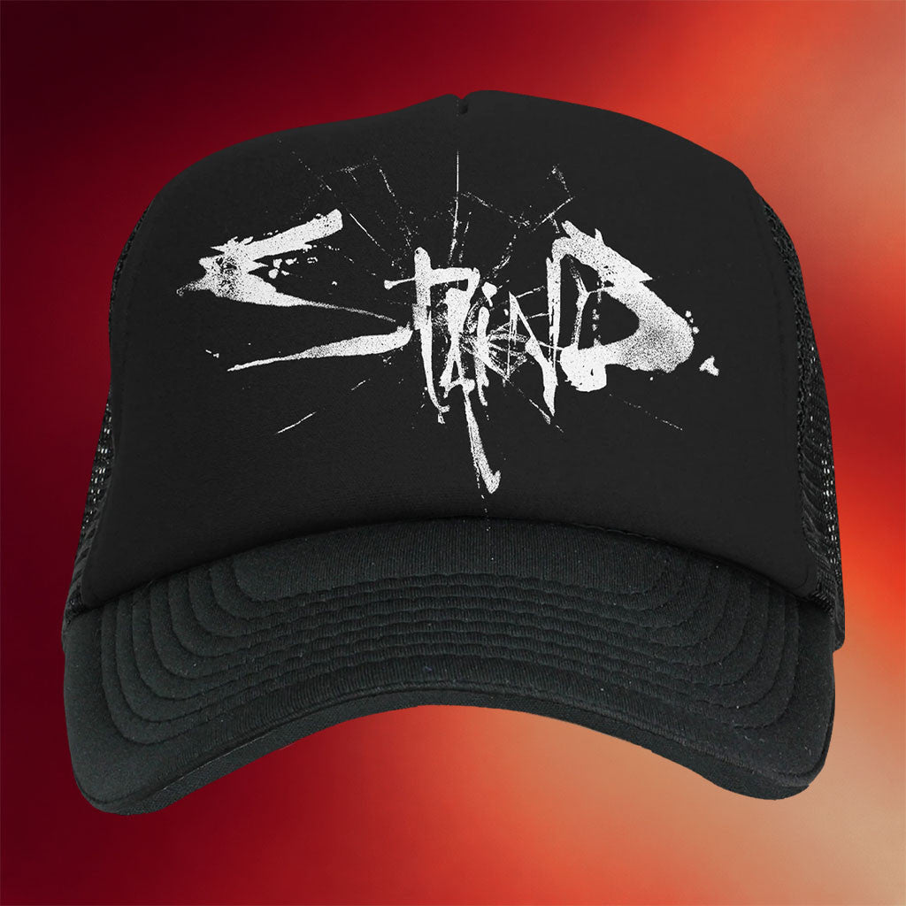 Staind Merch Shatter Logo Trucker Hat Gifts For Rock Enthusiasts - Merchluma