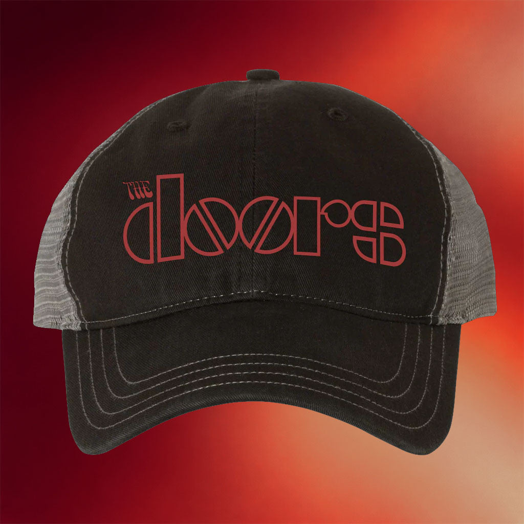 The Doors Merch 2026 The Doors Trucker Hat Presents For Rock Music Lovers - Merchluma