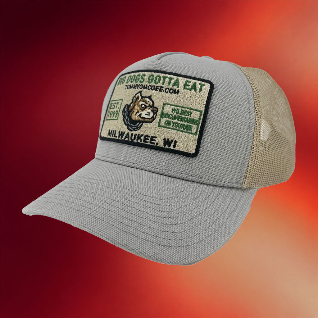 Tommy G Merch 2026 Big Dog Gotta Eat Trucker Hat Birthday Gift Ideas For Husband - Merchluma