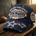 Dallas Cowboys America's Team Distressed Hat How Bout Them Dallas Cowboys Merch Fan Gifts - Merchluma