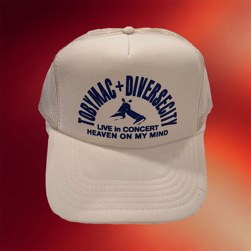 TobyMac Merch Live In Concert Trucker Hat Heaven On My Mind Cap Gifts For Music Fans - Merchluma