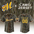 Personalized Montgomery Biscuits X Realtree Camo 2026 Night Baseball Jersey Biscuits Merch - Merchluma