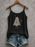 Well Shit Ghost Veil Skeleton Tank Top Halloween Ghost Merch Halloween Gifts For Coworker - Merchluma