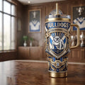 Canterbury-Bankstown Bulldogs 40oz Stanley Tumbler Celebry Victory Merch Gift For Dad - Merchluma