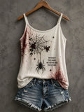 Without The Dark We Never See The Stars Tank Top Halloween Spooky Merch Gifts For Women - Merchluma