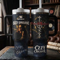 Ozzy Osbourne Prince of Darkness Stanley Tumbler Ozzy Osbourne Merch Gift For Fathers - Merchluma