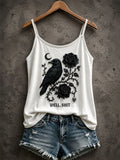 Well Shit Ravens Tank Top Gothic Raven Clothing Birthday Ideas For Women - Merchluma