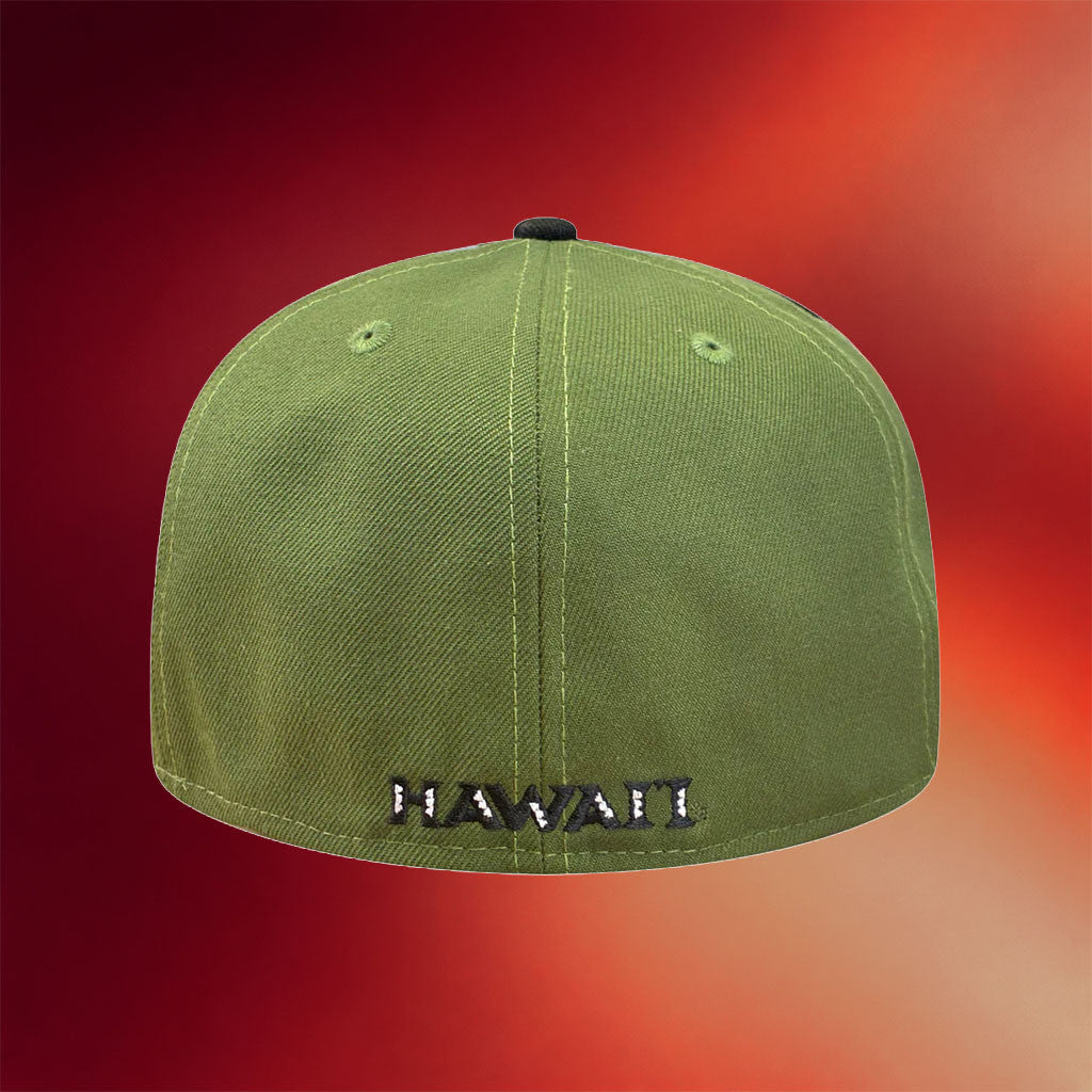 Fitted Hawaii March 2026 UH Embroidered Hat Fitted Hawaii Cap Present For BFF - Merchluma