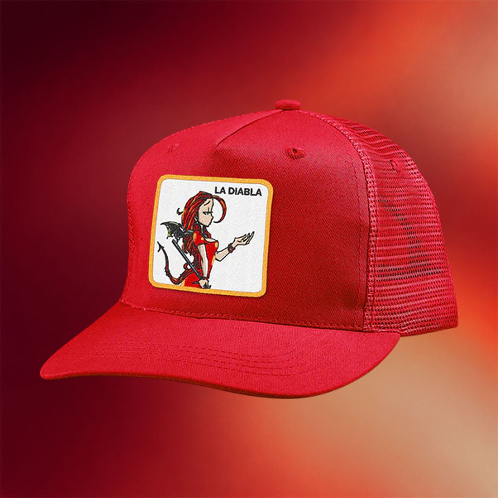 Xavi Merch 2026 La Diabla Trucker Hat Xavi Mexican Singer Hat Gifts For Music Lovers - Merchluma