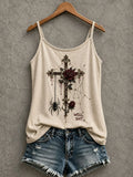Well Shit Spider Tank Top Gothic Rose Clothing Halloween Gifts For Adults - Merchluma