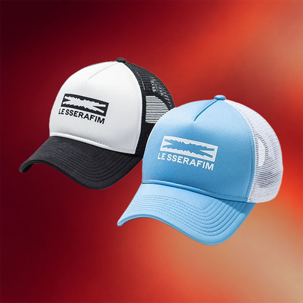 Le Sserafim Merch 2026 Le Sserafim Trucker Hat Great Gifts For KPop Band Fans - Merchluma