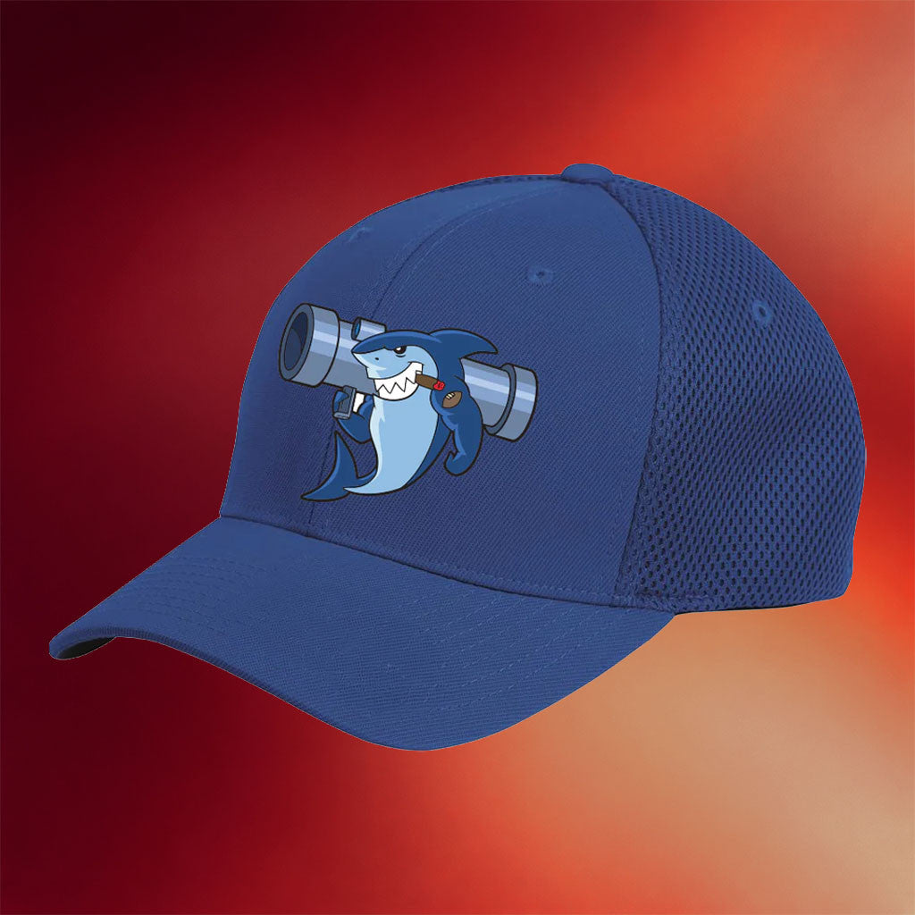 American Dad Merch 2026 Bazooka Sharks Embroidered Trucker Hat Unique Gifts For Him - Merchluma