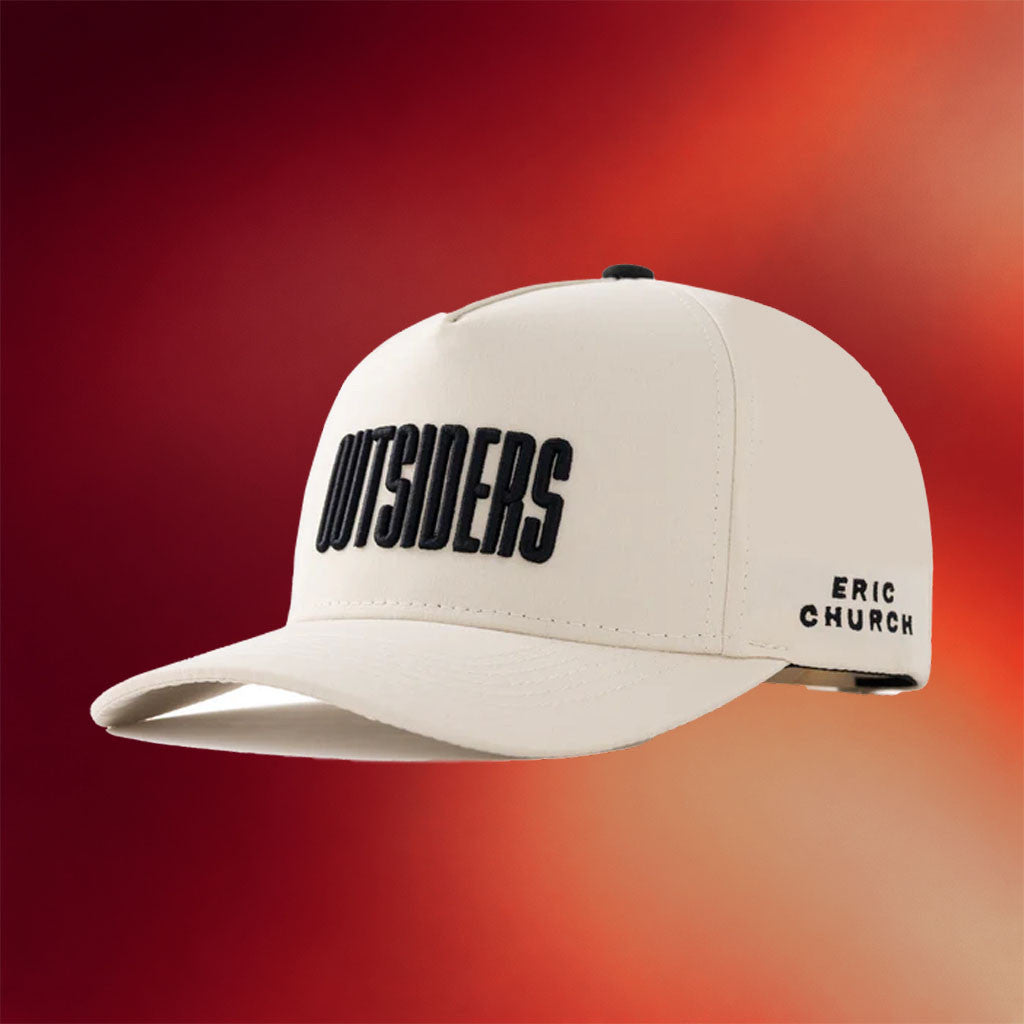 Eric Church Merch 2026 Outsiders Radio Crew Hat Embroidered Best Gift For Music Lovers - Merchluma