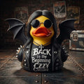 Ozzy Osbourne Bat Wings Duck Funko Pop Back To The Beginning Ozzy Osbourne Merch Gift For Fans - Merchluma