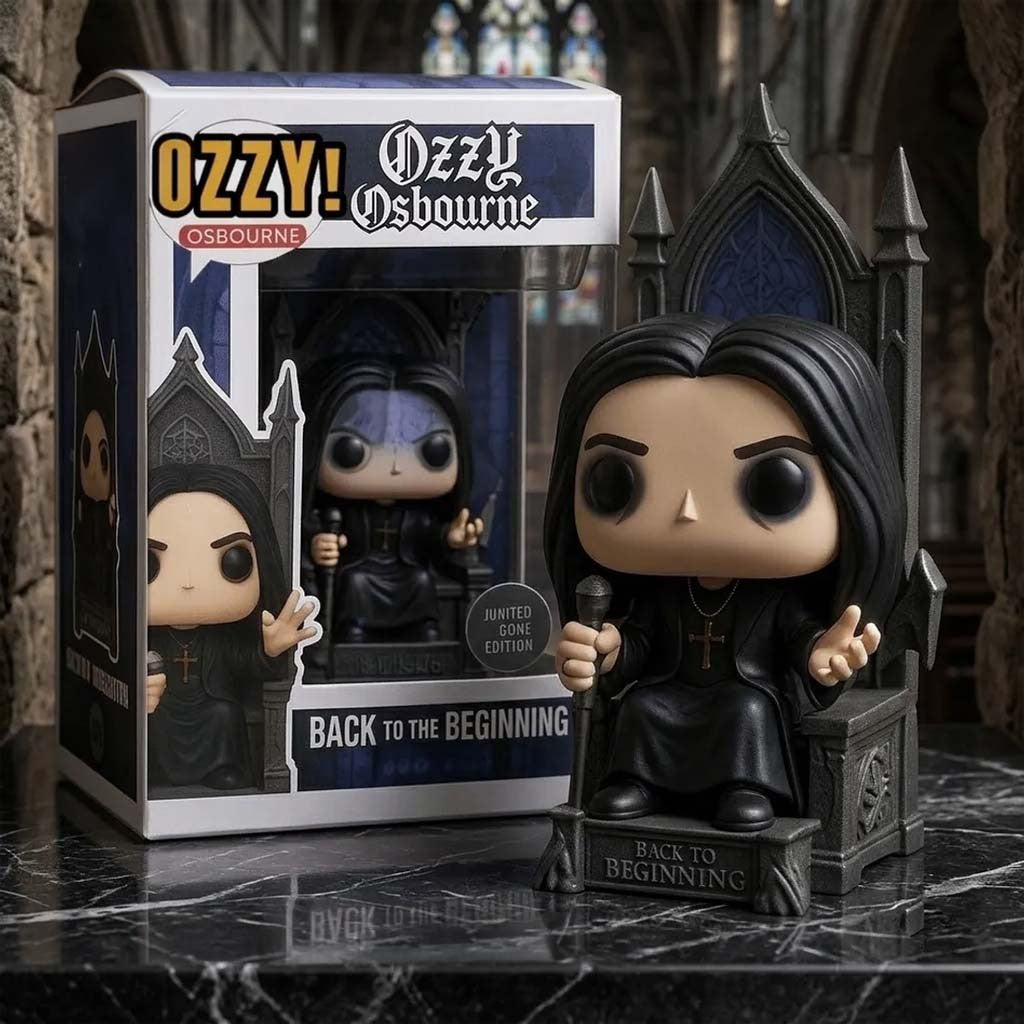 Ozzy Osbourne Funko Pop Back To The Beginning Pop Figure Ozzy Osbourne Merch 2026 - Merchluma