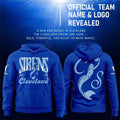 Cleveland Sirens Sky High Sky Blue 2026 New Reveal Hoodie Cleveland Sirens Merch Fan Gifts - Merchluma