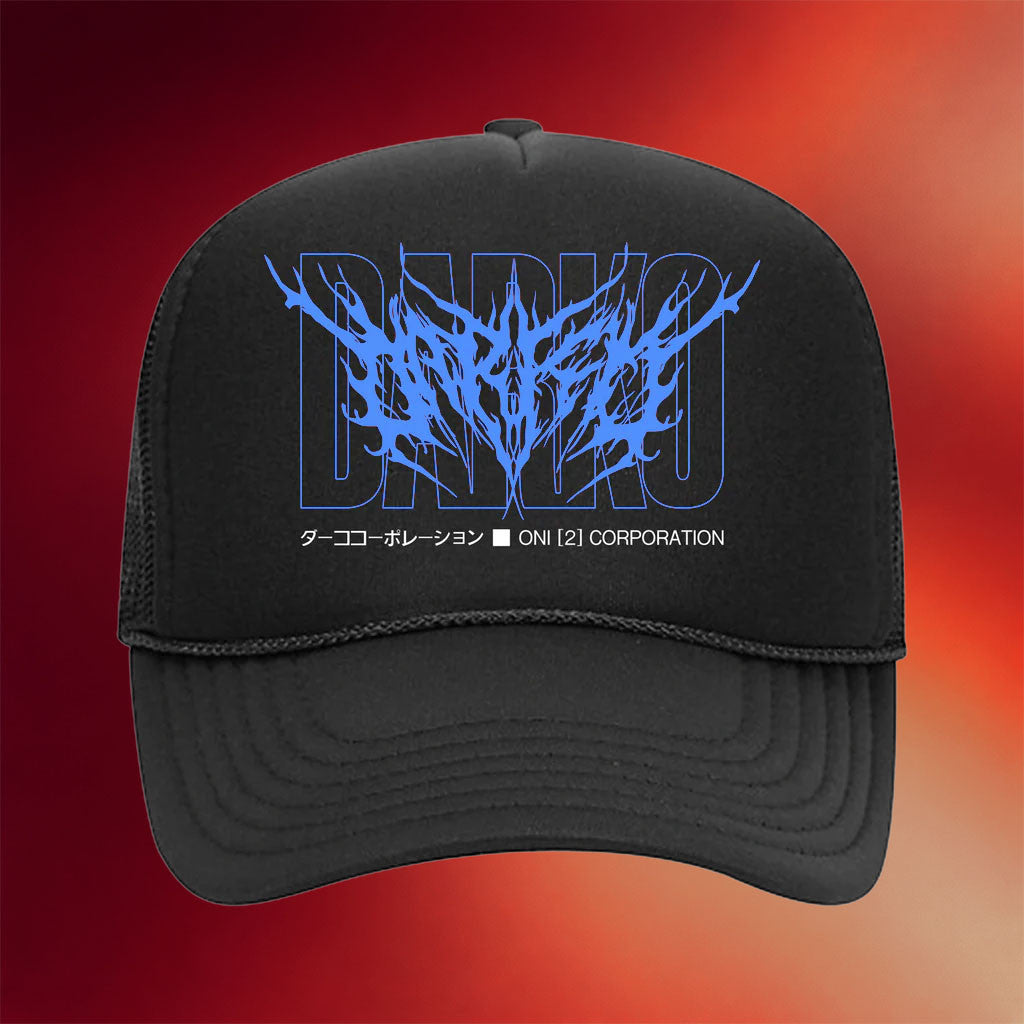 Darko US Merch 2026 Oni 2 Corporation Trucker Hat Birthday Ideas For Boyfriend - Merchluma