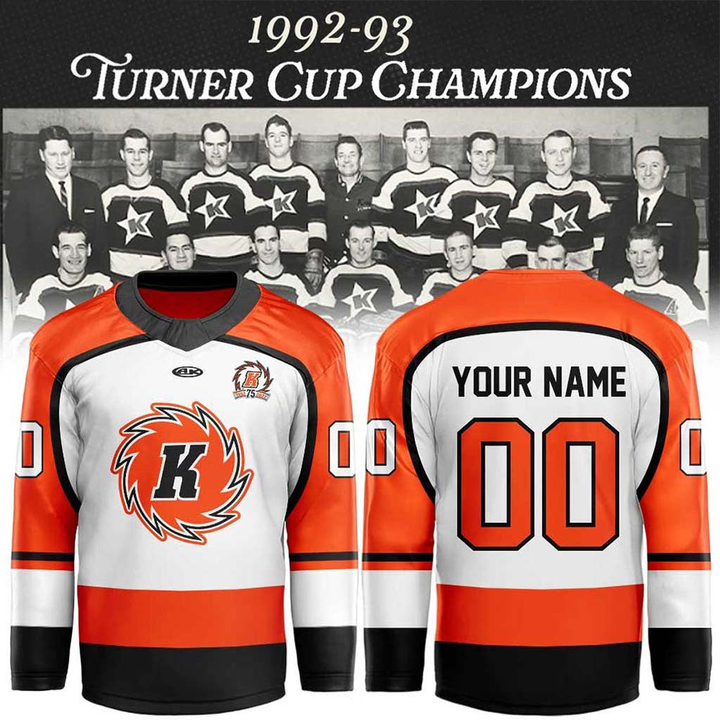 Personalized Fort Wayne Komets 1972 1973 Throwback Anniversary Season Hockey Jersey Fan Merch - Merchluma