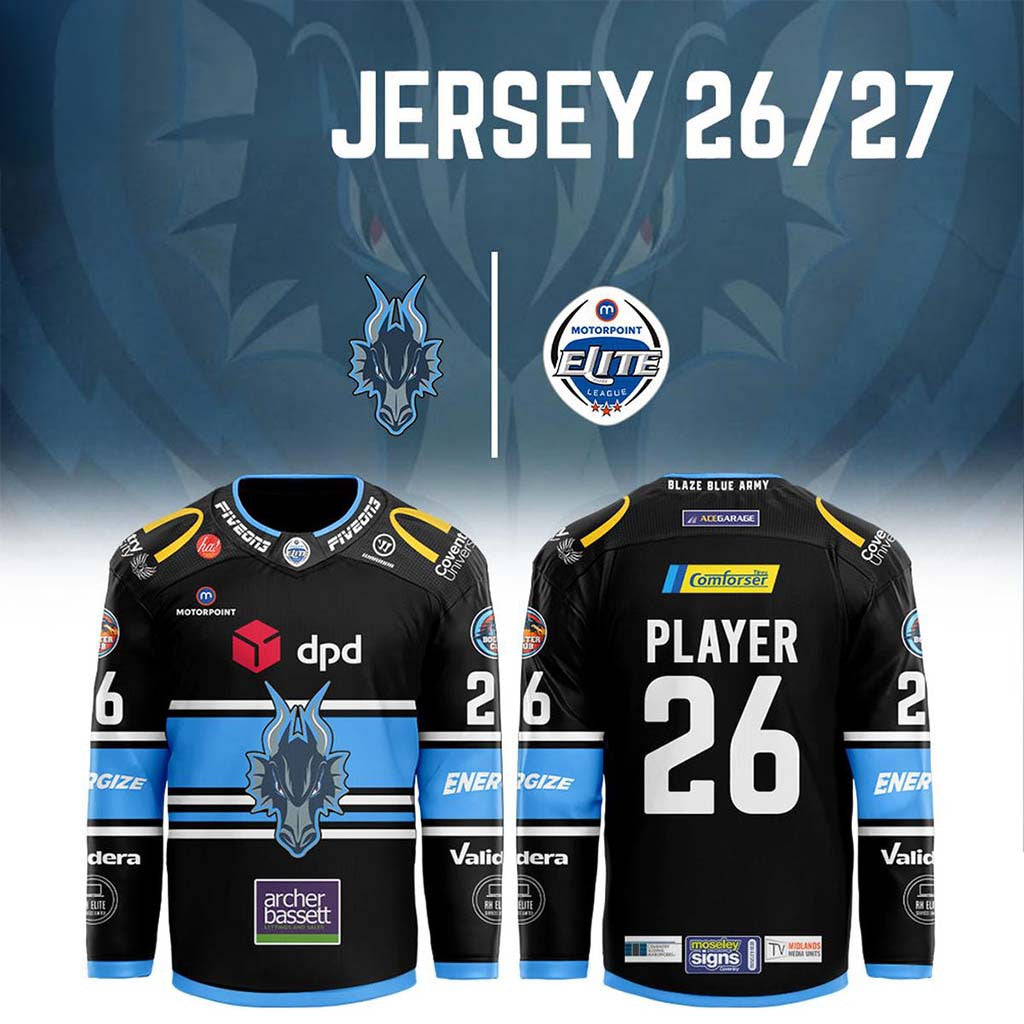 Personalized Coventry Blaze 2026 2027 New Season Celebrating Hockey Jersey Coventry Blaze Merch - Merchluma