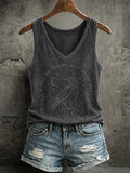 Without The Dark We Never See The Stars Tank Top Gothic Raven Merch Halloween Outfits For Her - Merchluma