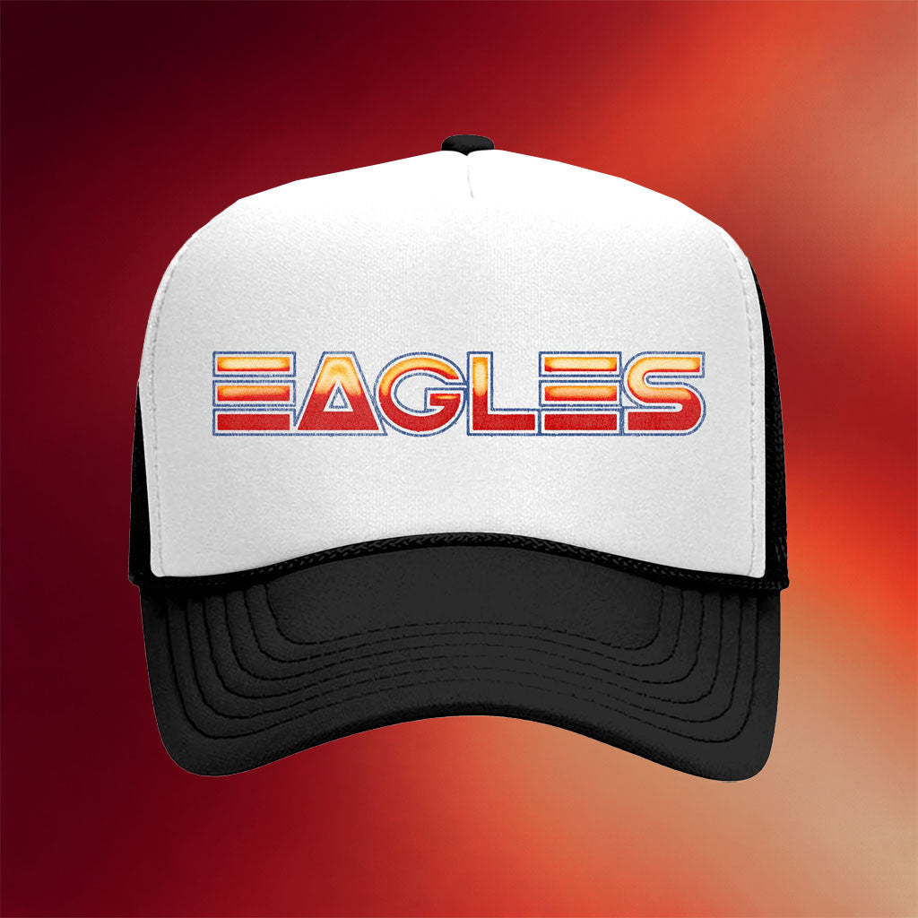 Eagles Band Merch 2026 One Of These Nights Trucker Hat Cool Gifts For Rock Lovers - Merchluma