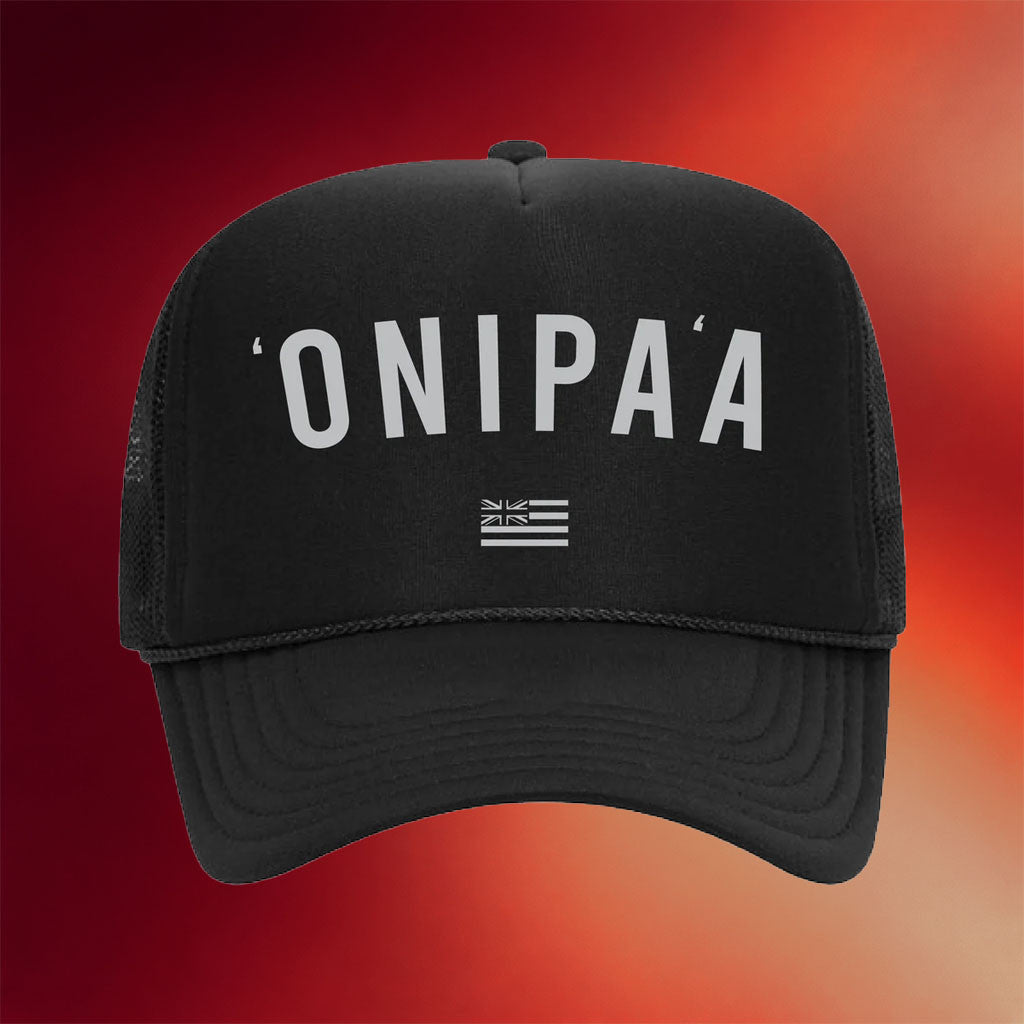 Hae Hawaii Merch Onipaa 2025 Trucker Hat Gift Ideas For Boyfriend - Merchluma