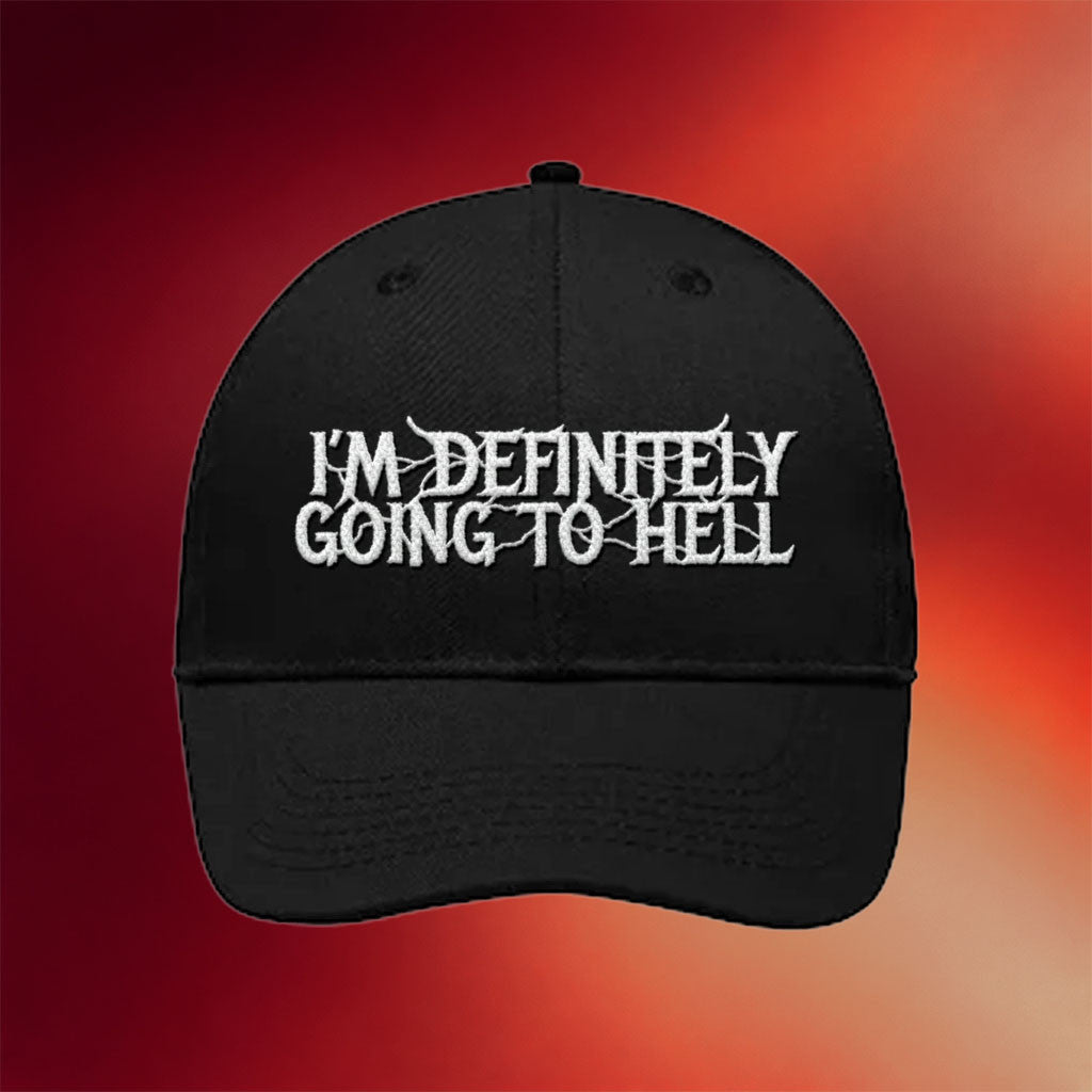 Frank Turner Merch 2026 I'm Definitely Going To Hell Hat Gifts Ideas For Music Fans - Merchluma