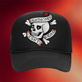 Lilith's Demise Merch 2026 Ed Hardy Rip Trucker Hat Deathcore Isn't Dead Cap Father's Day Gifts - Merchluma