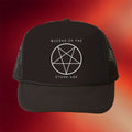 Queens Of The Stone Age Merch 2026 Pentagram Trucker Hat Gifts For Rock Music Lovers - Merchluma