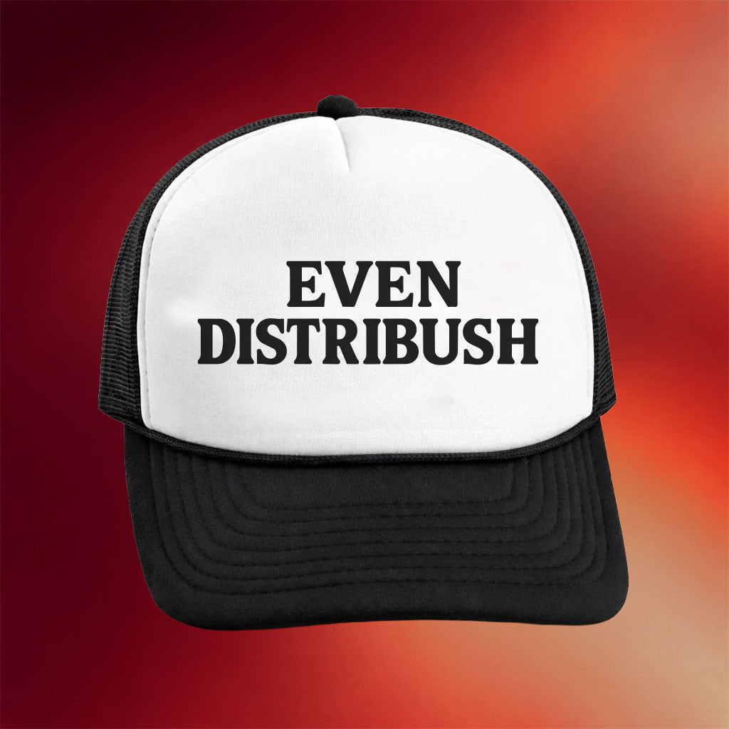 Krispy Pizza Merch 2026 Even Distribush Trucker Hat Birthday Ideas For Brothers - Merchluma
