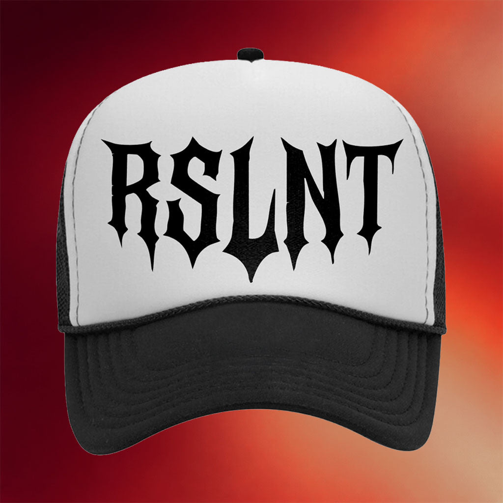 RSLNT Los Angeles Merch 2026 RSLNT Logo Trucker Hat Birthday Gifts For Husband - Merchluma