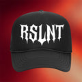 RSLNT Los Angeles Merch 2026 RSLNT Logo Trucker Hat Black Unique Gifts For Boyfriend - Merchluma