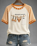 Ghost Girl Summer T-Shirt Halloween Summer Shirt Cool Apparel Gift - Merchluma