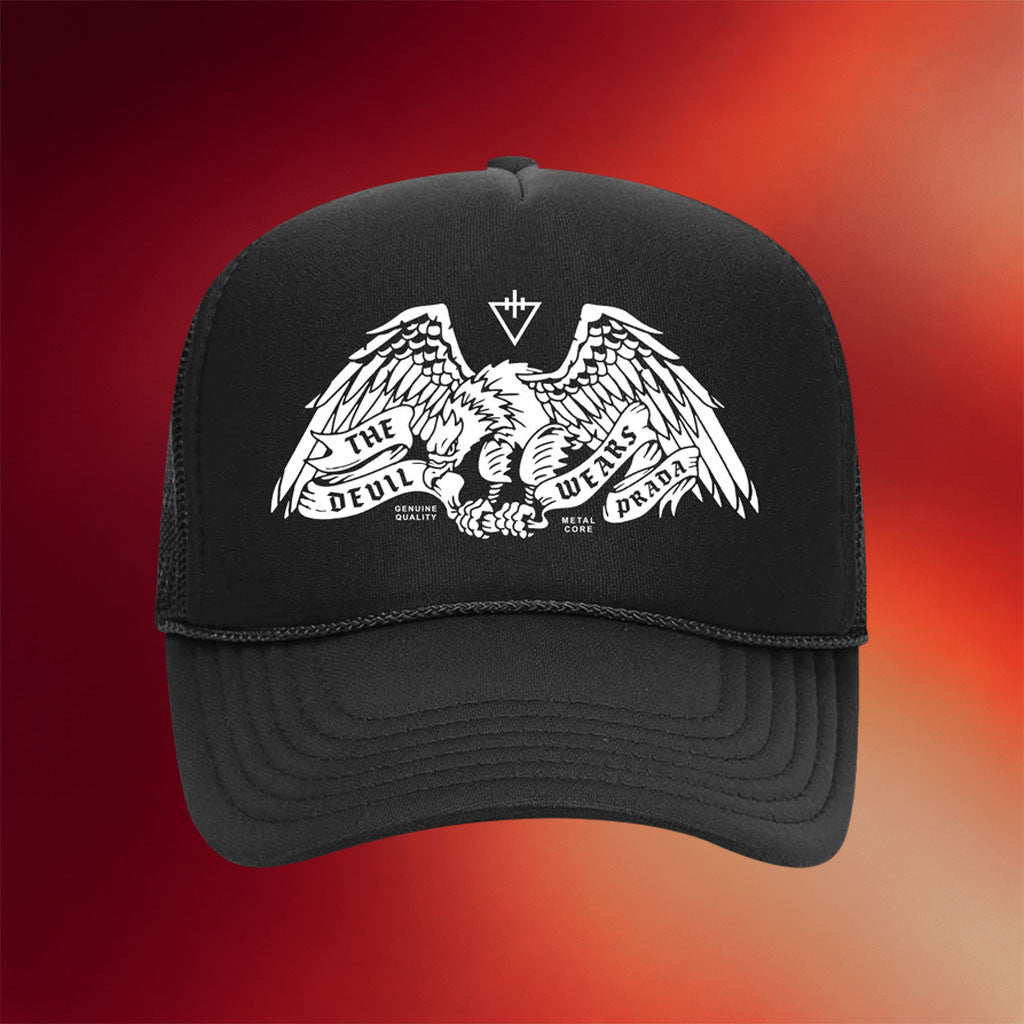 The Devil Wears Prada Merch 2026 Eagle Trucker Hat Music Related Gifts For Guys - Merchluma